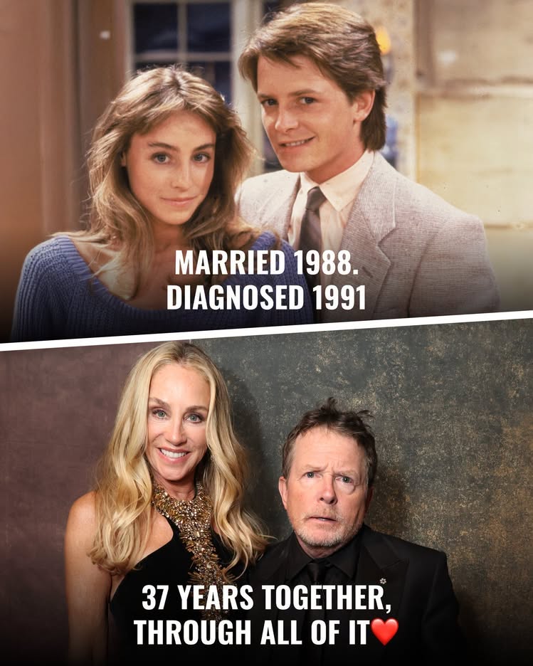 米高福克斯的妻子崔西.波倫與丈夫結婚37年,陪他對抗帕金森症35年。(翻攝自FB@Parkinson fighter)